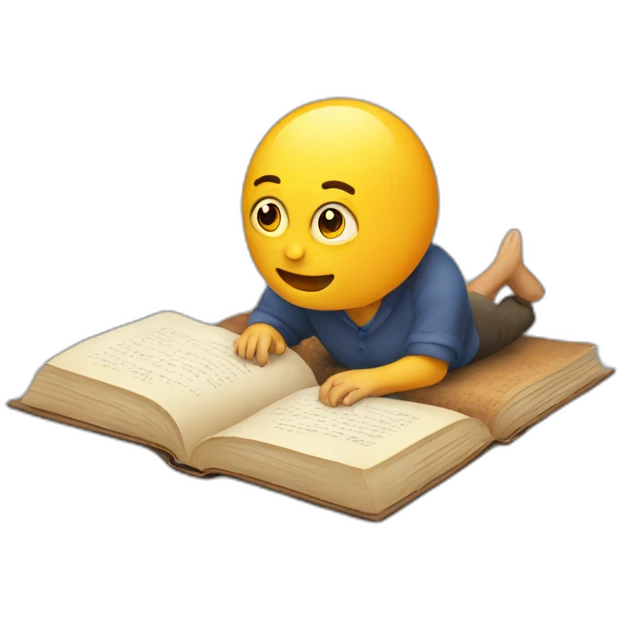 reading emoji