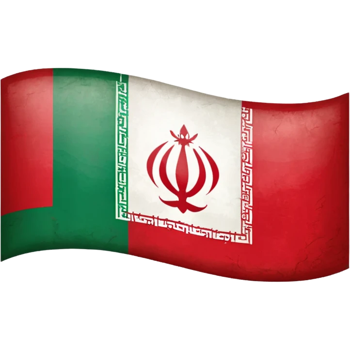 Old iran flag icon emoji