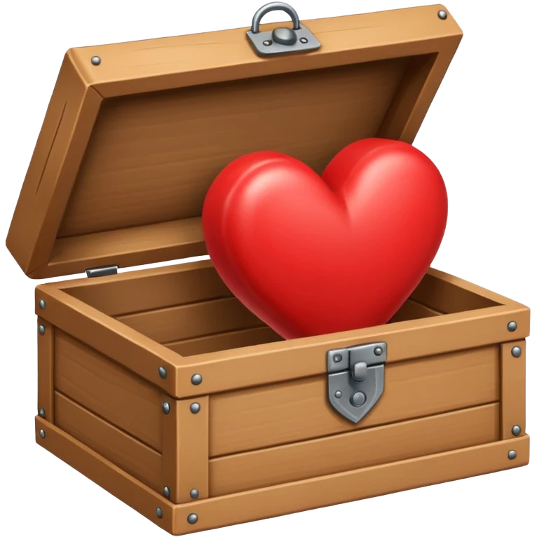 Heart in the box emoji