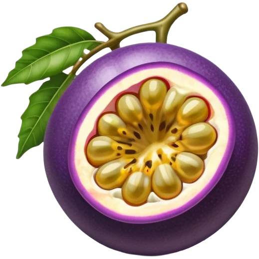Passion fruit emoji