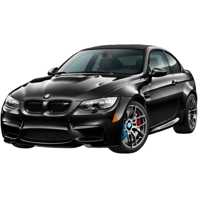 black bmw m3 emoji