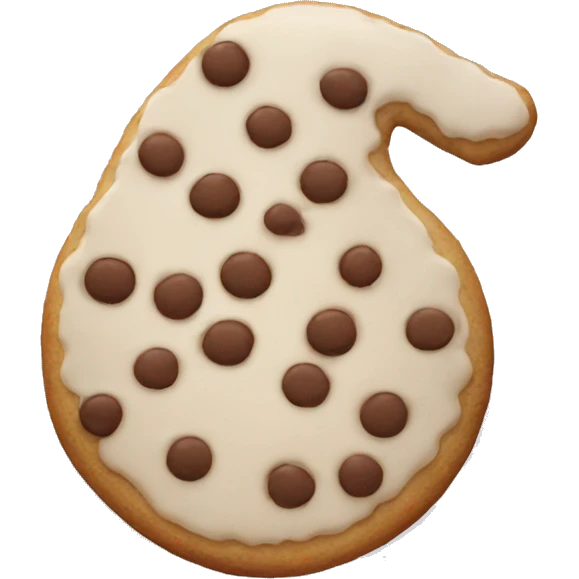 Christmas cookie emoji