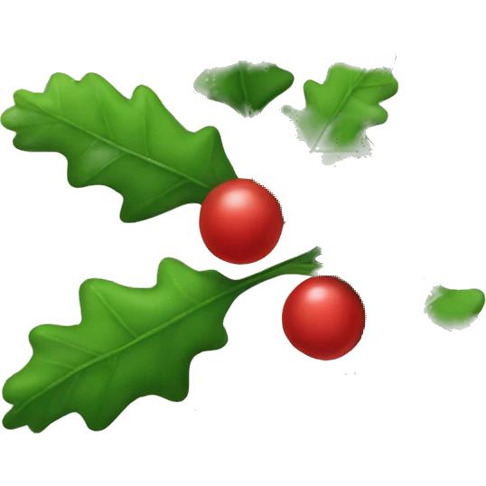 mistletoe emoji