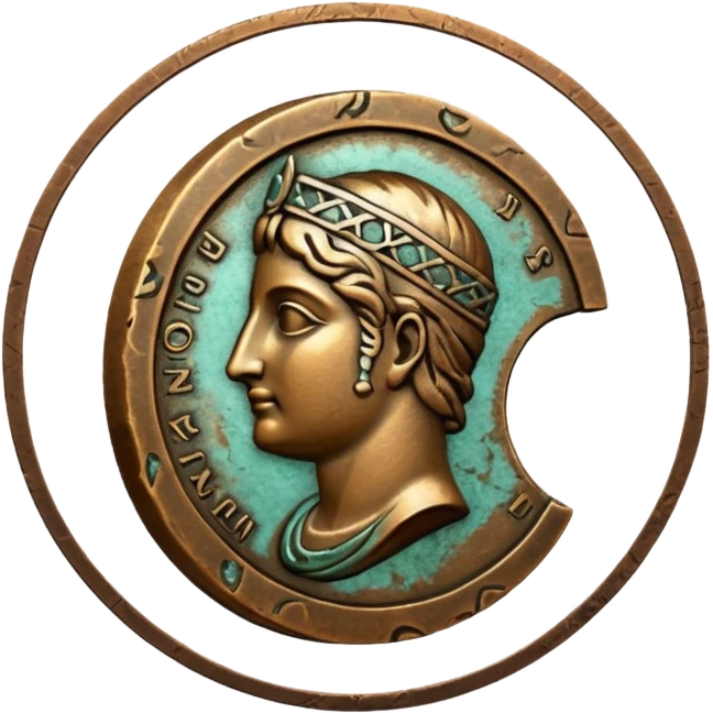 Ancient coin (patina) emoji