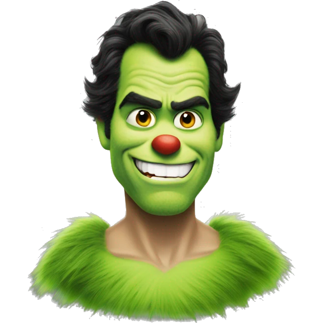 henry cavill as grinch emoji
