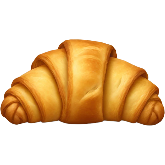 One croissant  emoji