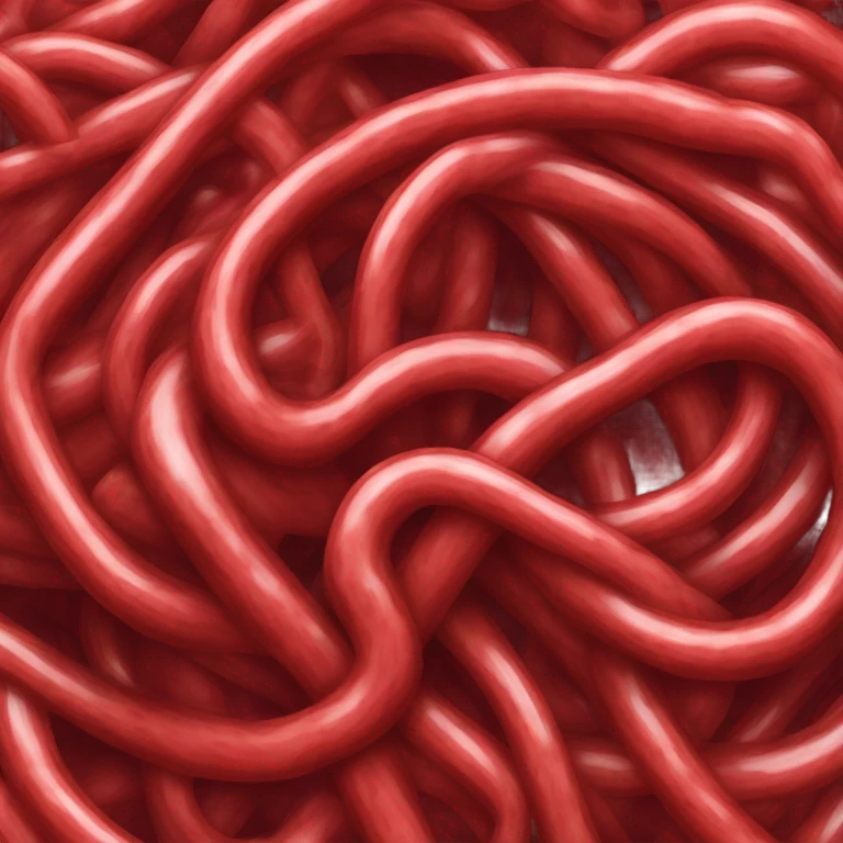 red Noodles emoji