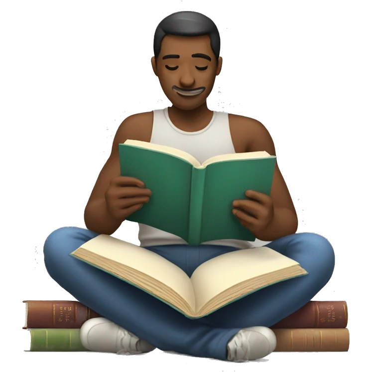 Reading books emoji