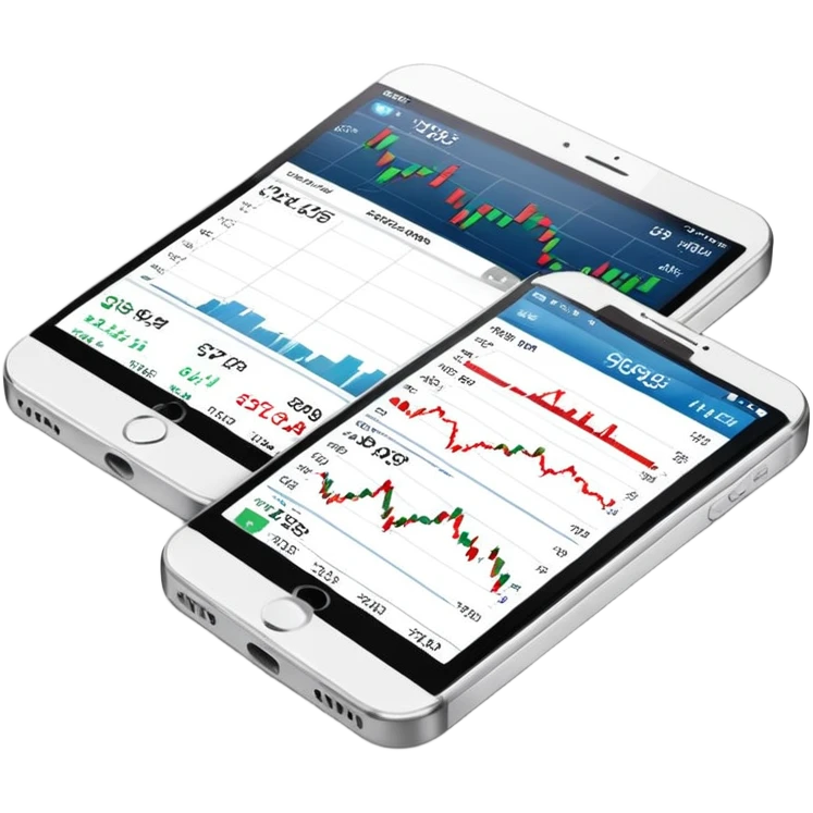 stock exchange traiding emoji