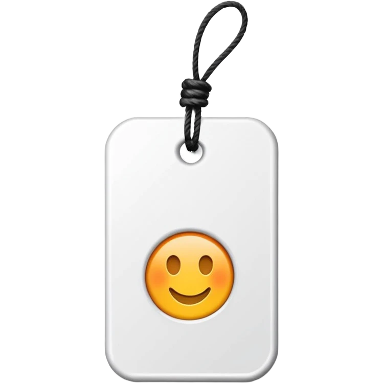 Price tag emoji