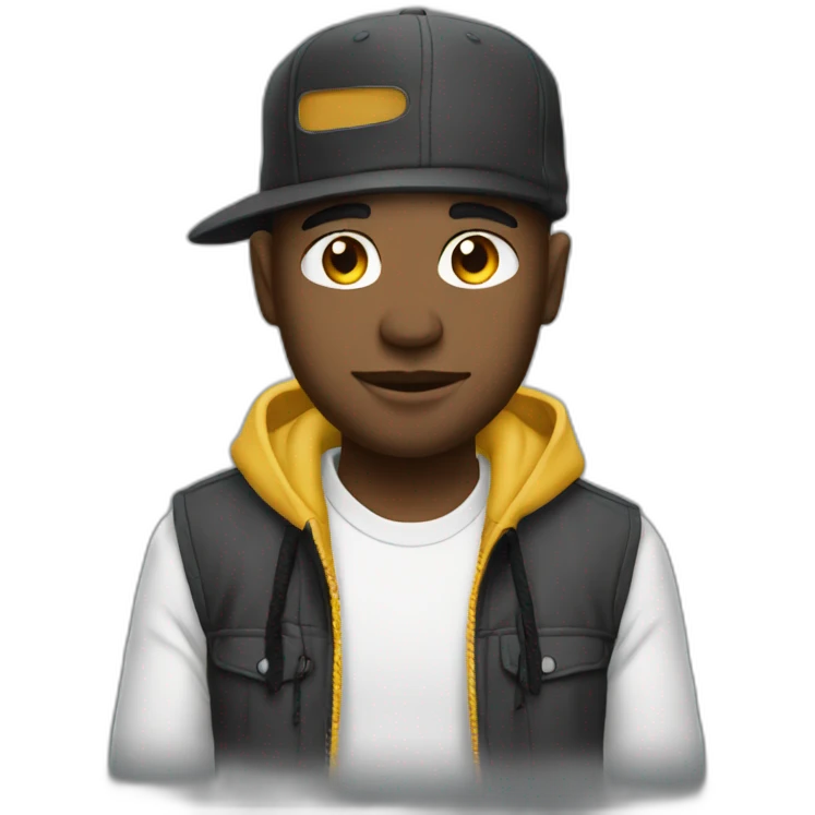 le rappeur français JUL emoji