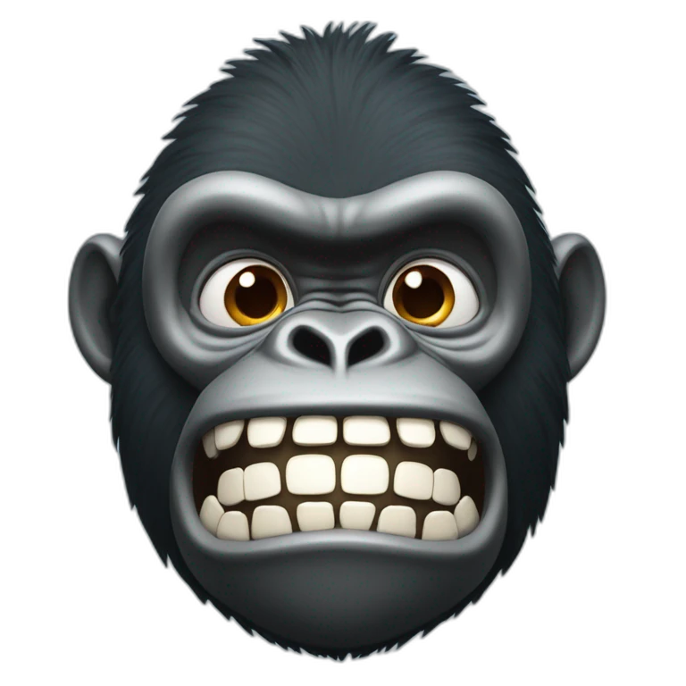 Gorille requin emoji