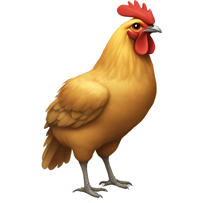 Gos gallina emoji