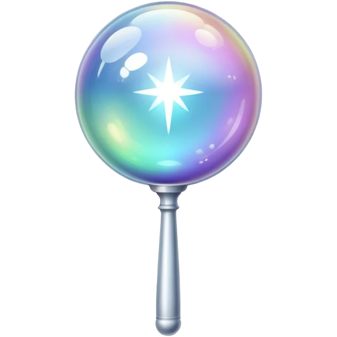 wand in a bubble emoji