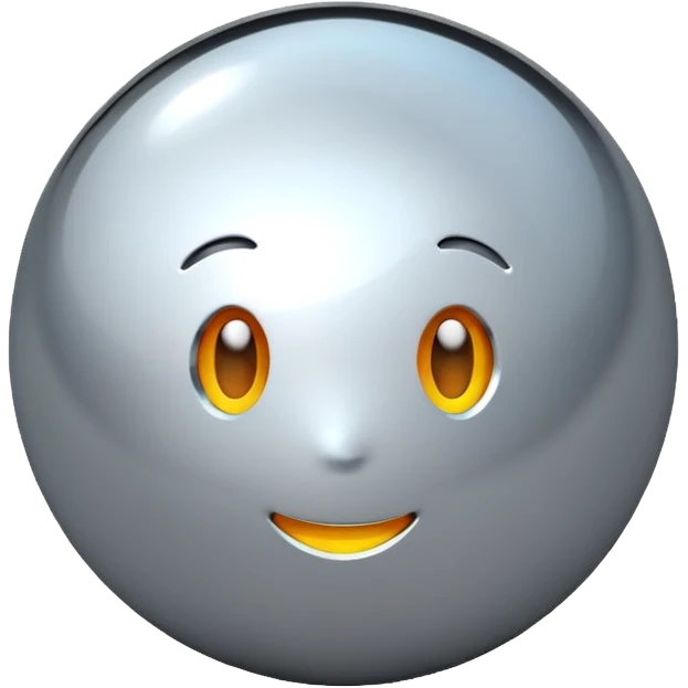 🌙 make 3d glossy look emoji