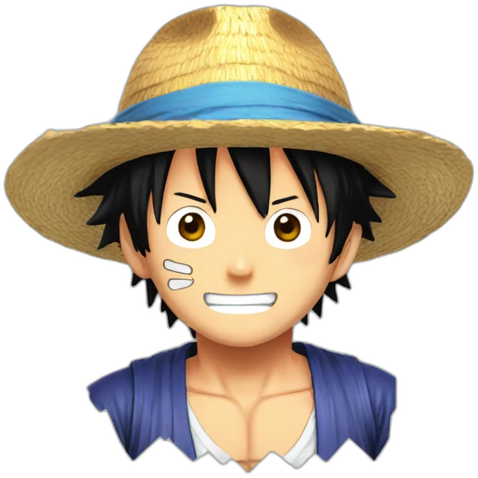 Luffy one piece emoji