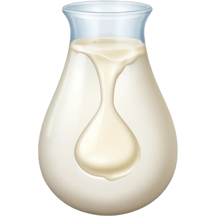 Milk drop emoji