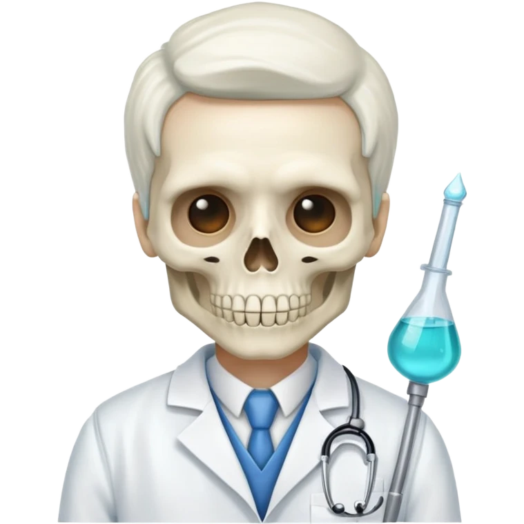 Skeleton Doctor  emoji