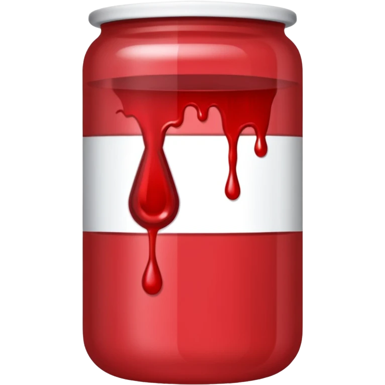 tubo de sangue quase vazio emoji