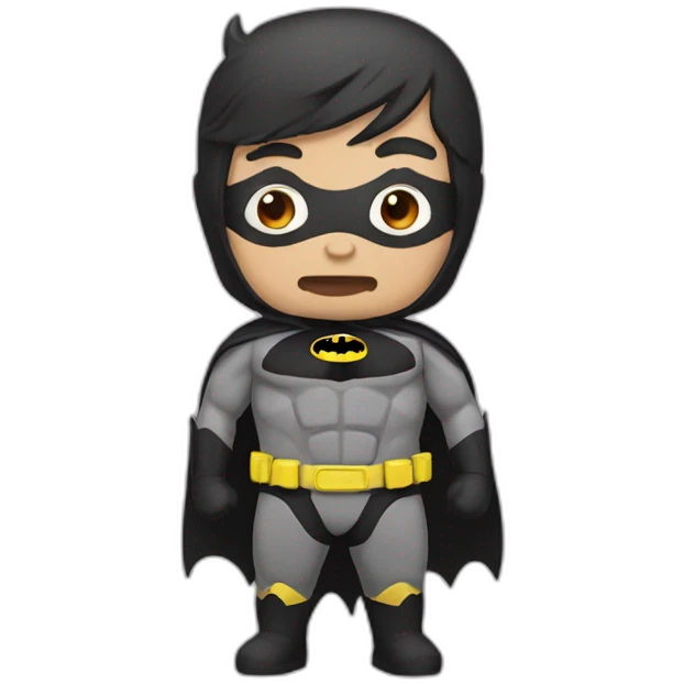 Burmese Chinese Batman emoji