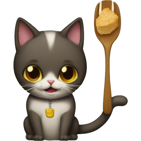 cat feeding prohibited sign emoji