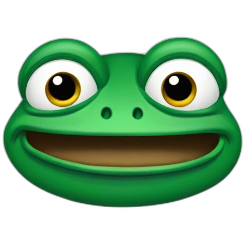 pepe the frog blue emoji