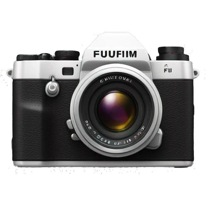 Fujifilm camera made by Sony emoji