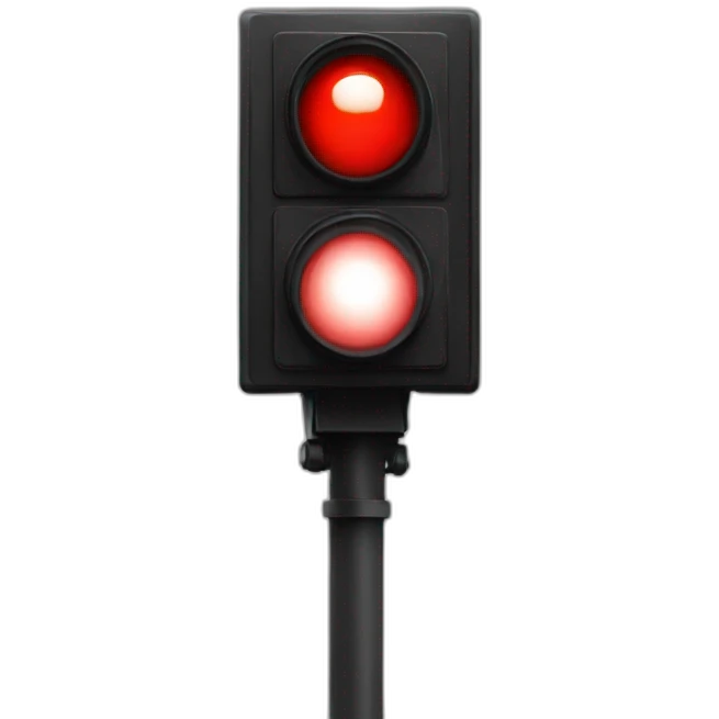 red light emoji