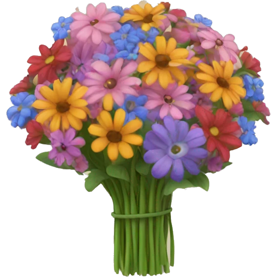 A bunch of flowers  emoji