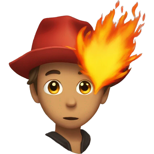 Corazon fuego emoji