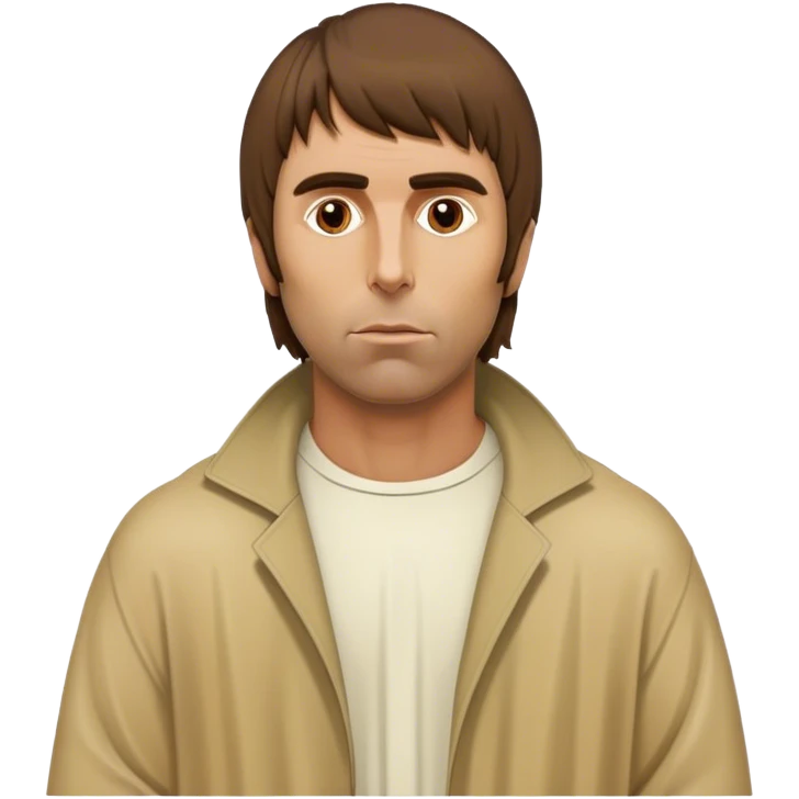 Liam Gallagher walking with Jesus  emoji