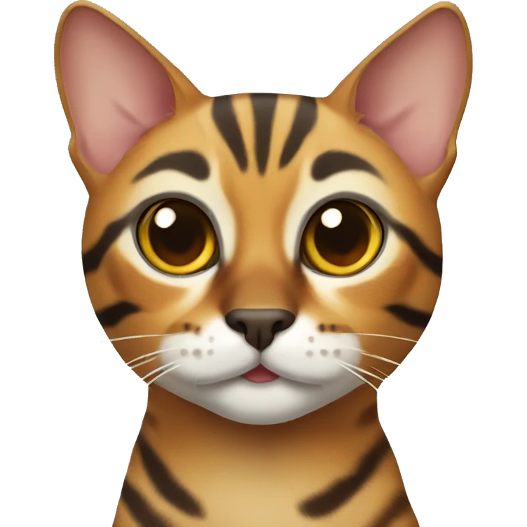 bengal cat  emoji