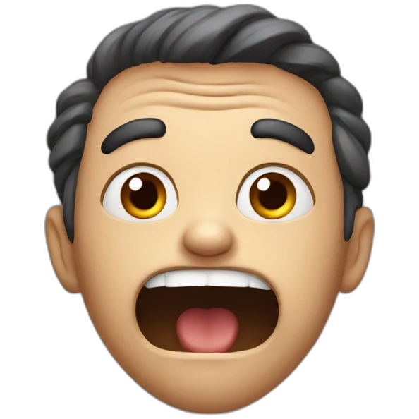 scared emoji