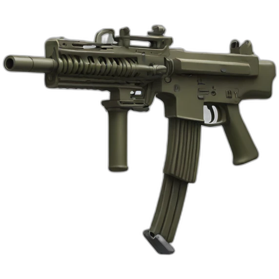 Machine gun emoji
