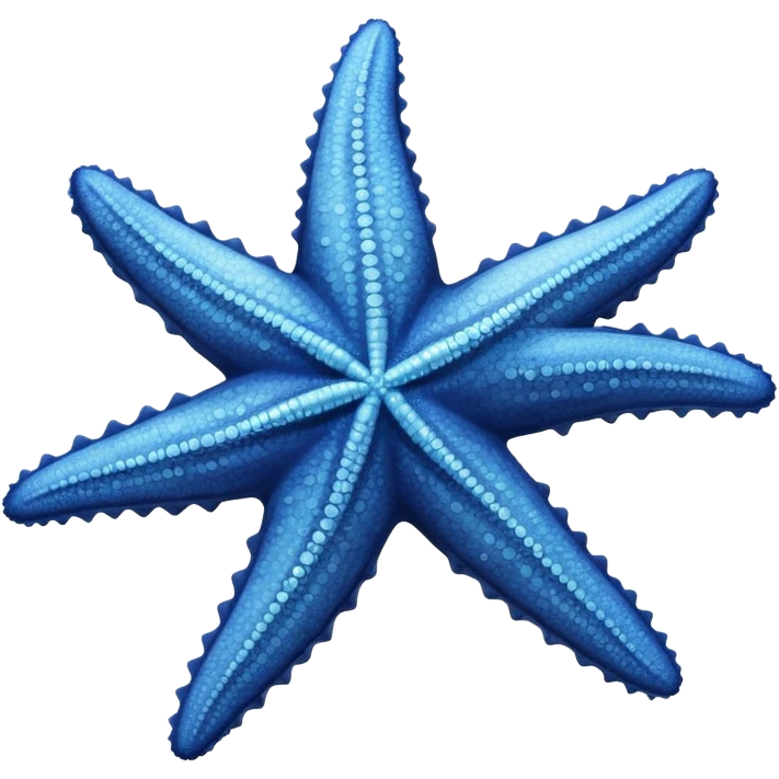 Starfish blue emoji