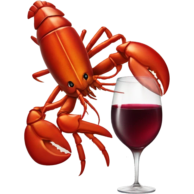 lobster with wine emoji