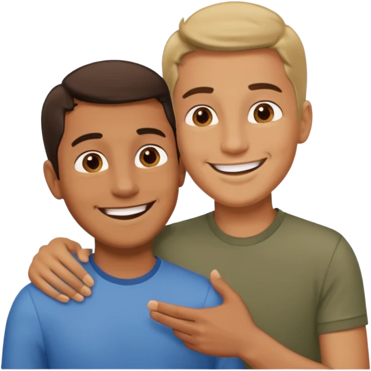 touching uncle emoji