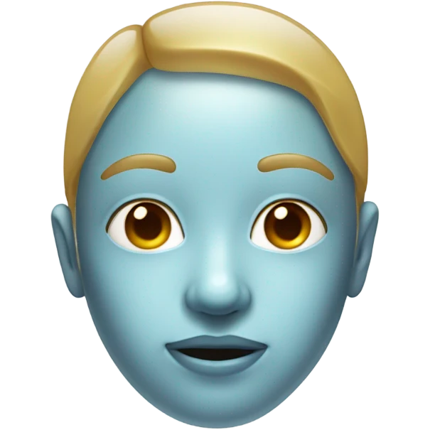 Face covered in clear liquid emoji