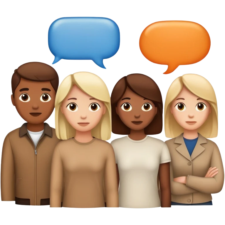 A crowd of people with a text bubble over them that says “you’re dumb” emoji