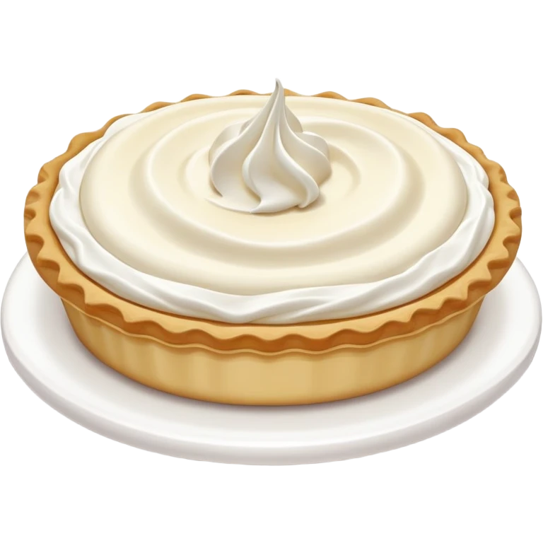 Cream pie emoji