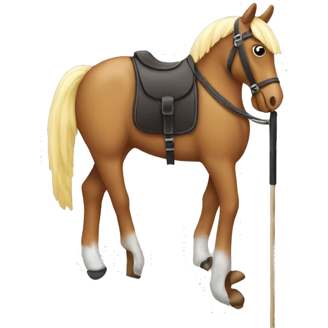Hobby horse emoji