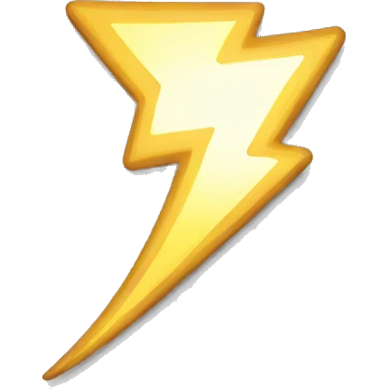  aither lightning) - For speed and power. emoji