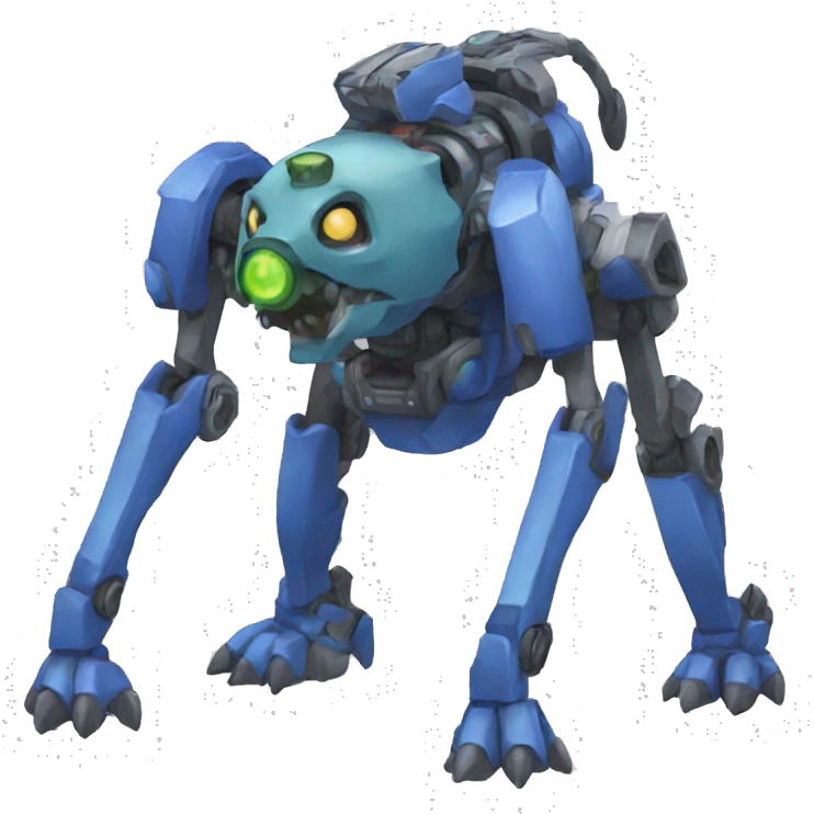 Full body Digimon on four legs emoji