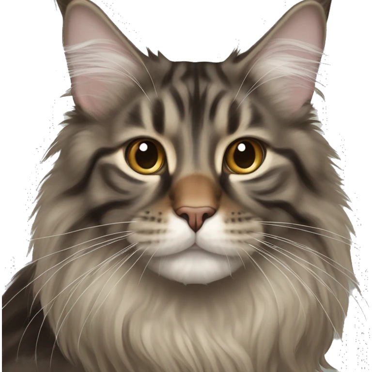 Maine coon cat  emoji