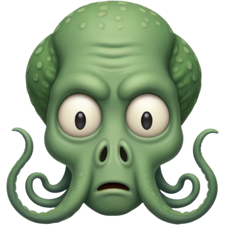 Squidward emoji