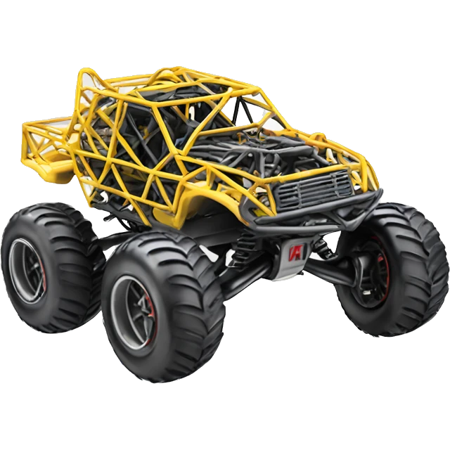 Wire frame rc truggy  emoji