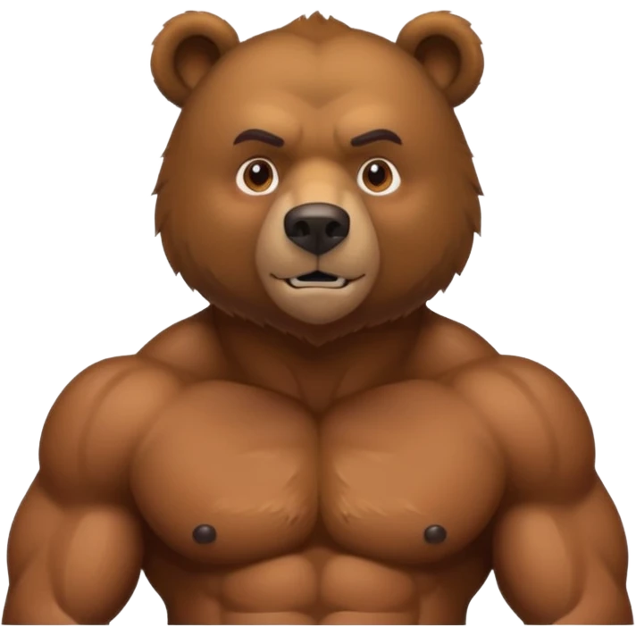sportman bear emoji