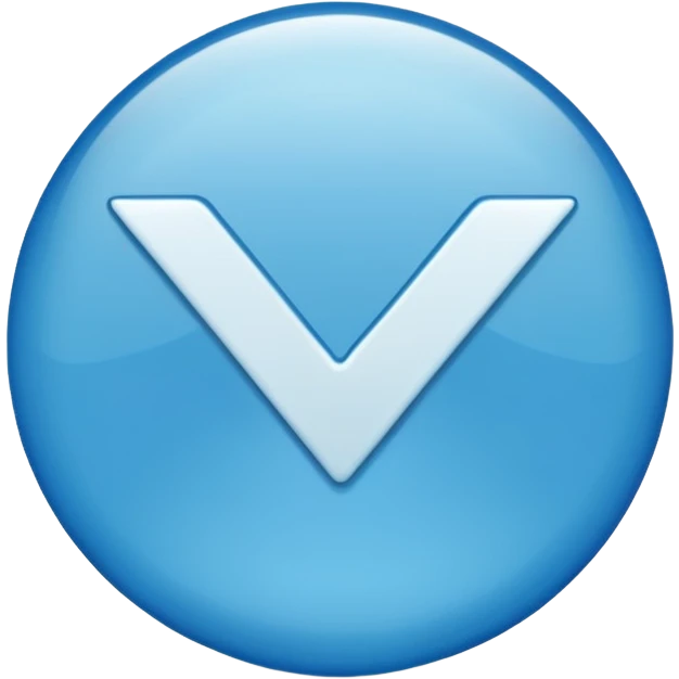 Verification blue tick emoji
