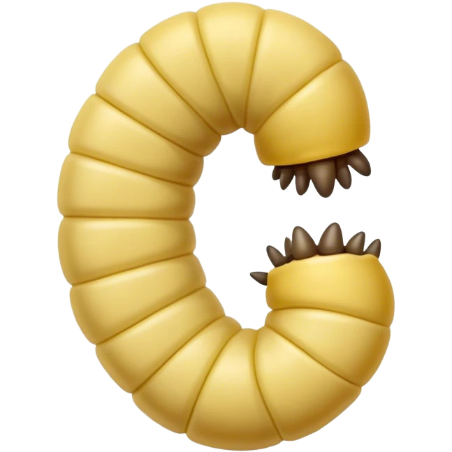 single small maggot emoji