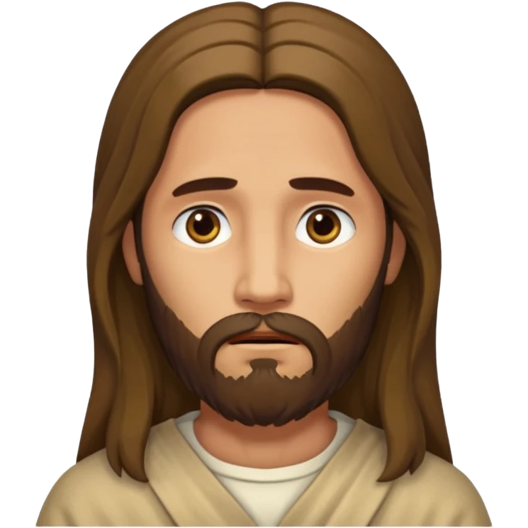 grieving jesus emoji emoji
